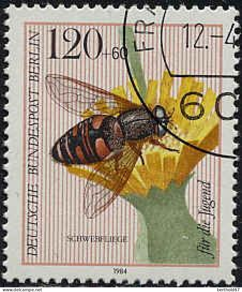 Berlin Poste Obl Yv:676 Mi:715 Für Die Jugend Schwebfliege (Eristalis Tenax) (beau Cachet Rond) - Used Stamps