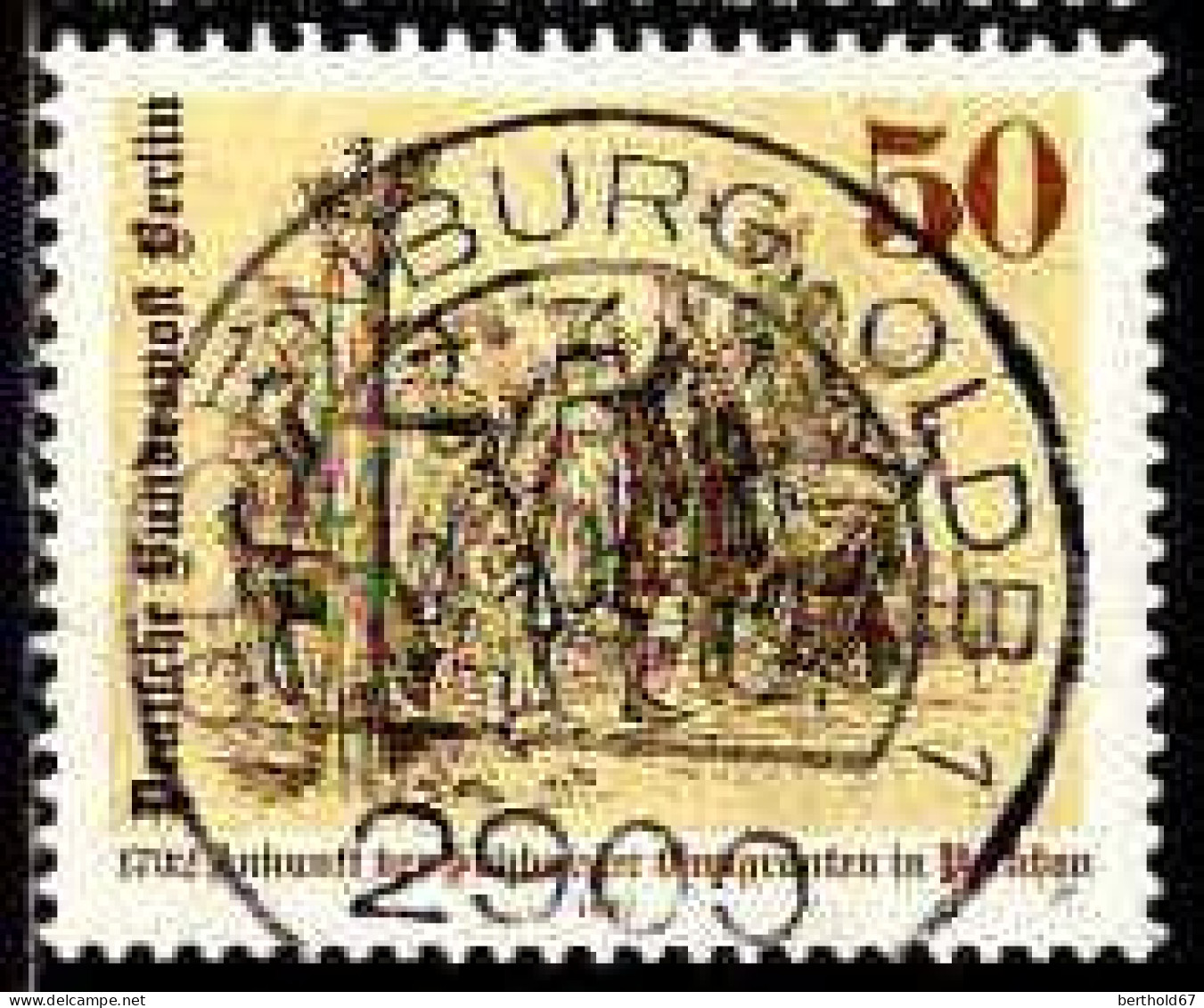 Berlin Poste Obl Yv:628 Mi:667 Ankunft Der Salzburger Emigranten In Preußen (TB Cachet Rond) - Oblitérés
