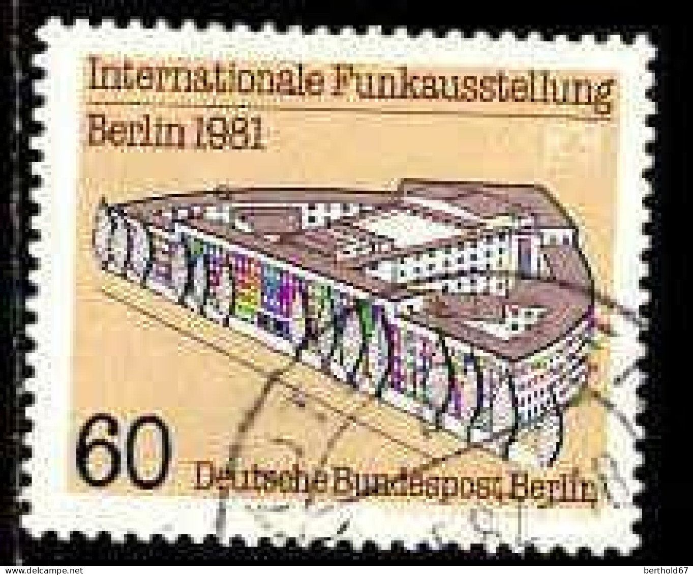Berlin Poste Obl Yv:610 Mi:649 Internationale Funkausstellung Berlin (Beau Cachet Rond) - Used Stamps