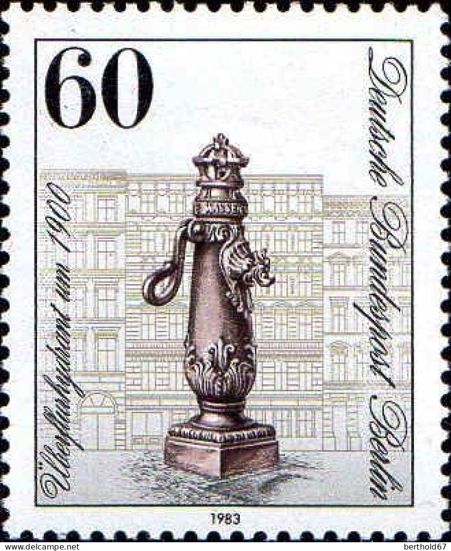 Berlin Poste N** Yv:651 Mi:690 Überflurhydrant Um 1900 - Ungebraucht