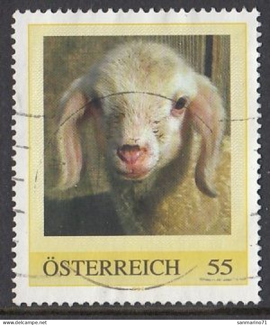 AUSTRIA 28,personal,used,hinged - Personalisierte Briefmarken
