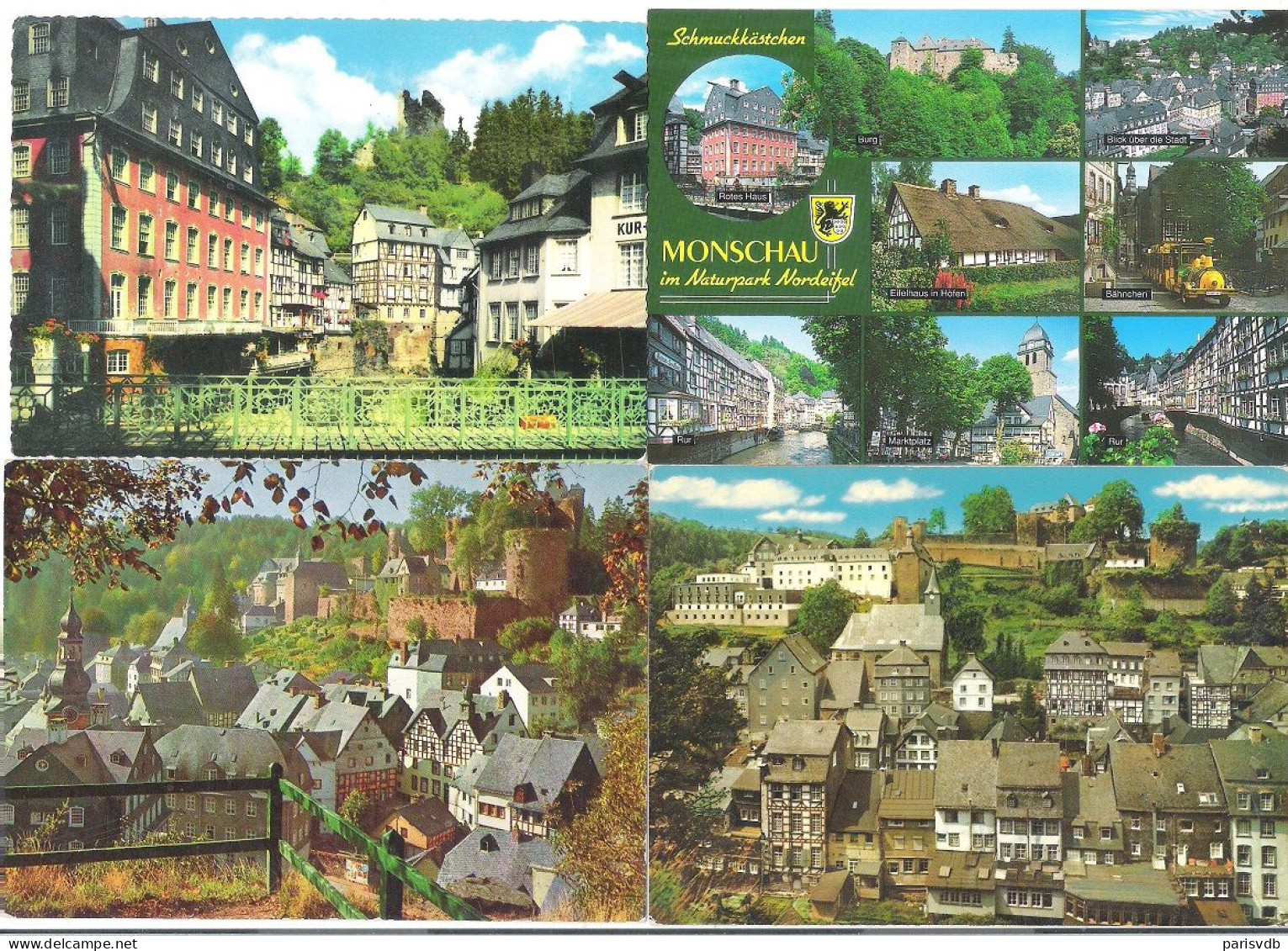 MONSCHAU -  4  POSTKAARTEN  (D 136) - Monschau