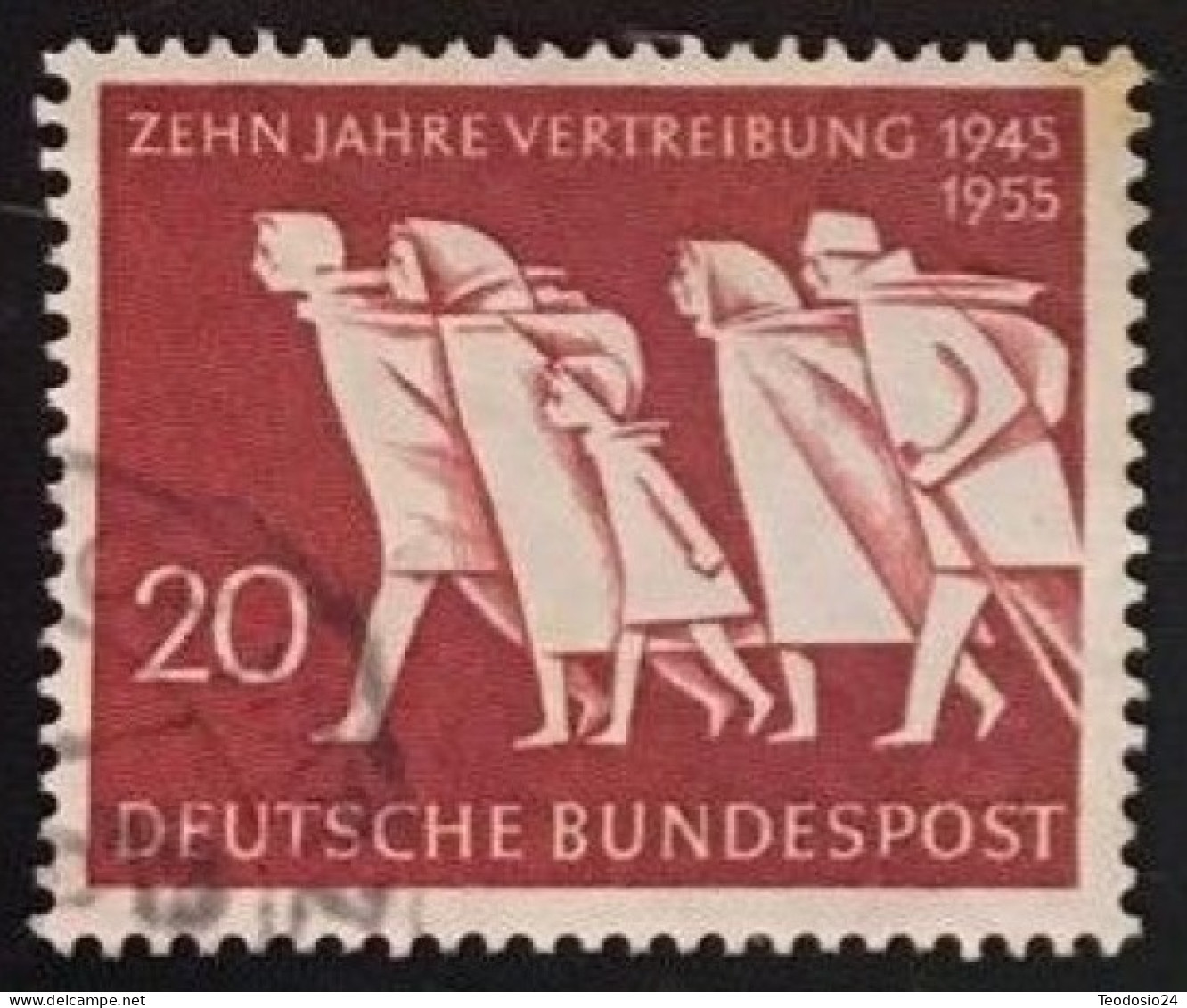 RFA BUND 1955 Mi 215 - Used Stamps