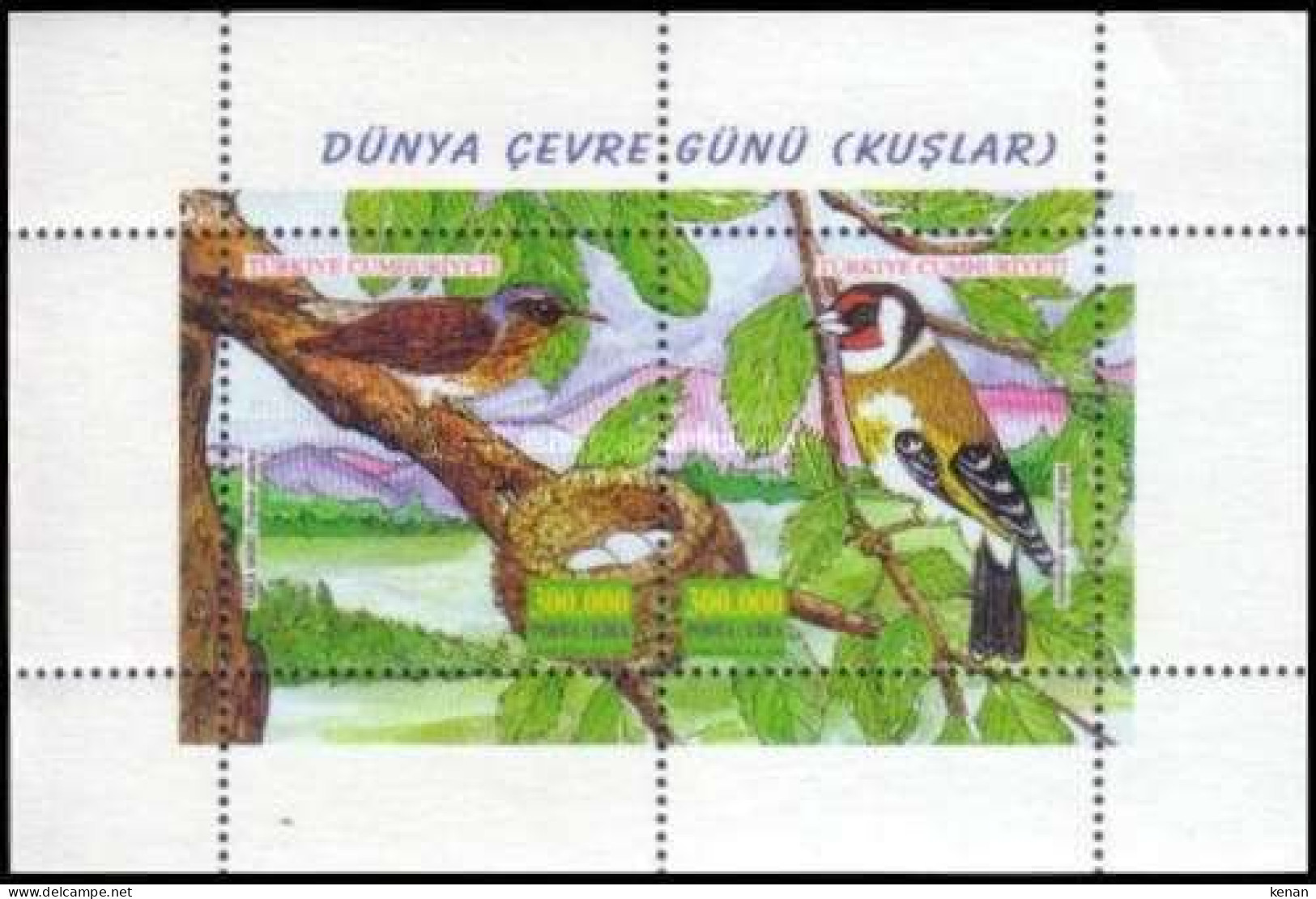 Turkey, 2001, Mi: Block 46 (MNH) - Unused Stamps
