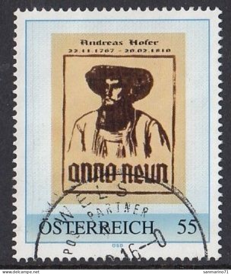 AUSTRIA 34,personal,used,hinged - Personalisierte Briefmarken