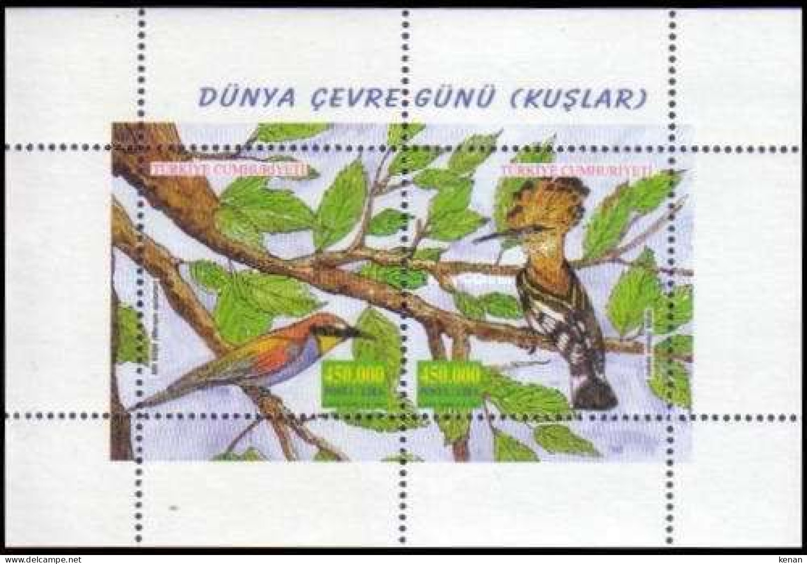Turkey, 2001, Mi: Block 47 (MNH) - Unused Stamps