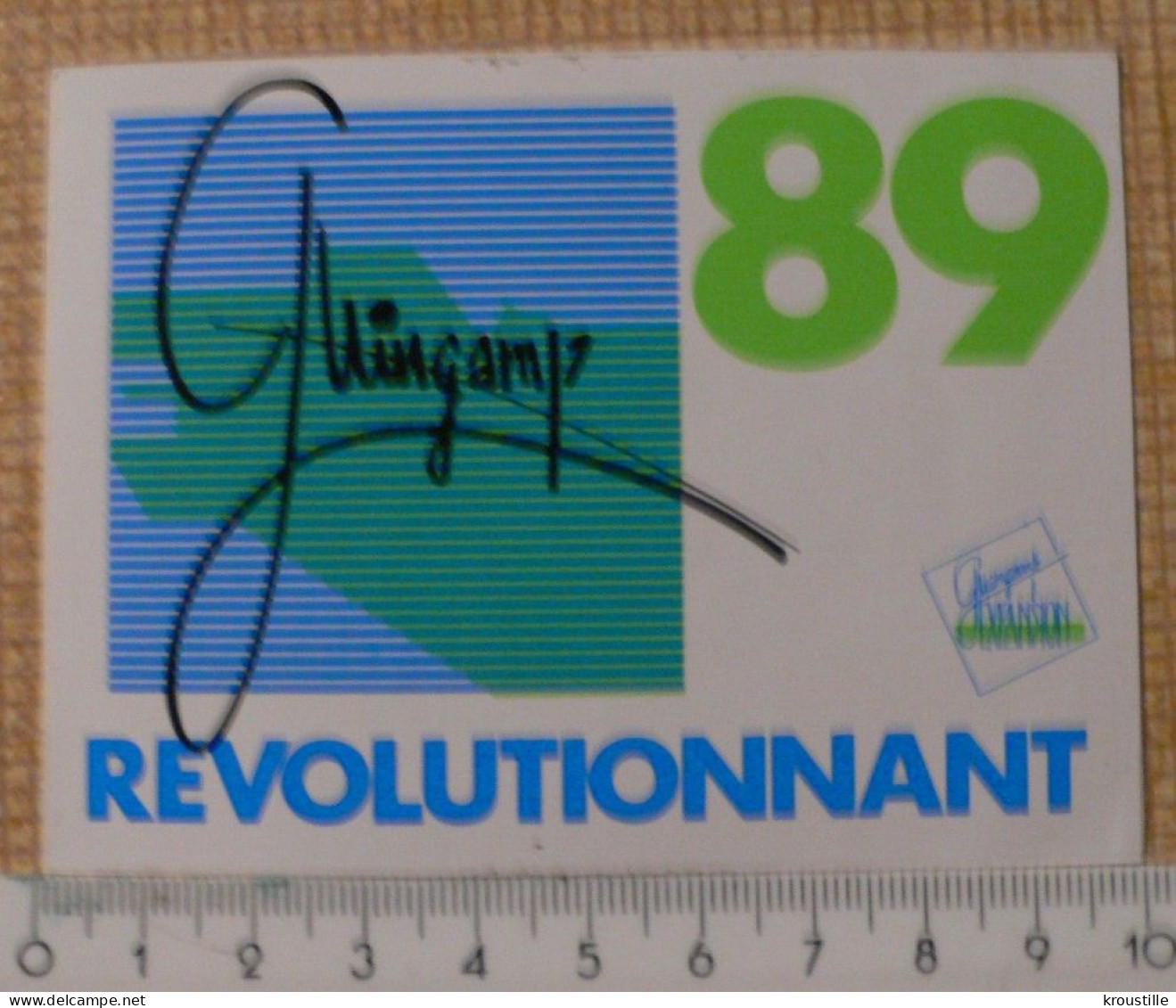 AUTOCOLLANT GUINGAMP 89 REVOLUTIONNANT - Stickers