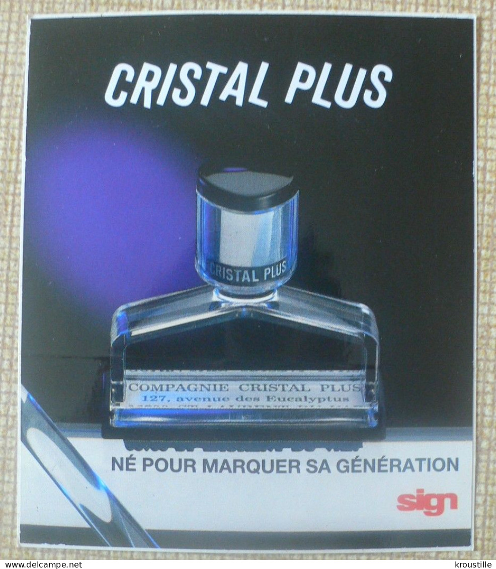 AUTOCOLLANT CRISTAL PLUS - Autocollants