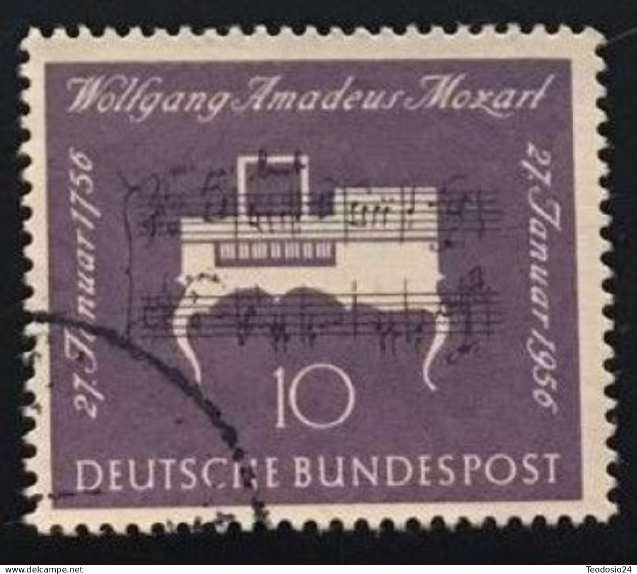 RFA BUND 1956 Mi 228 - Used Stamps