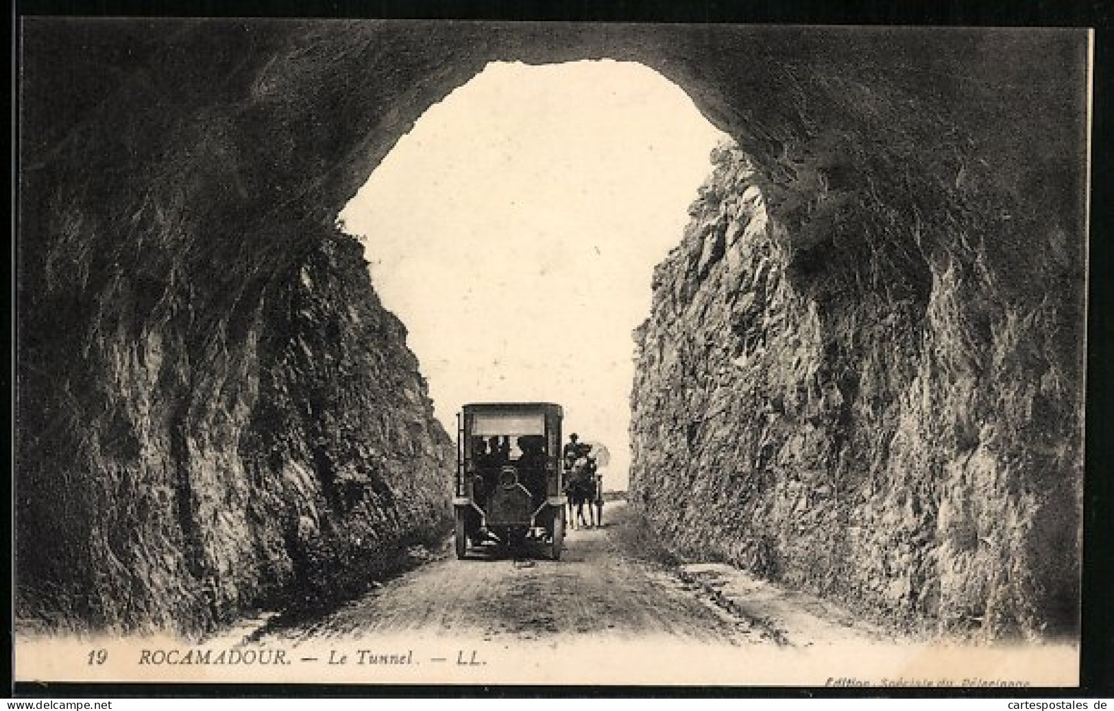 CPA Rocamadour, Le Tunnel  - Rocamadour