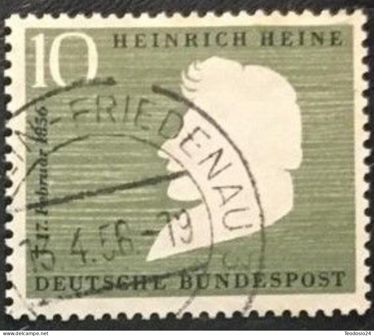 RFA BUND 1956 Mi 229 - Used Stamps