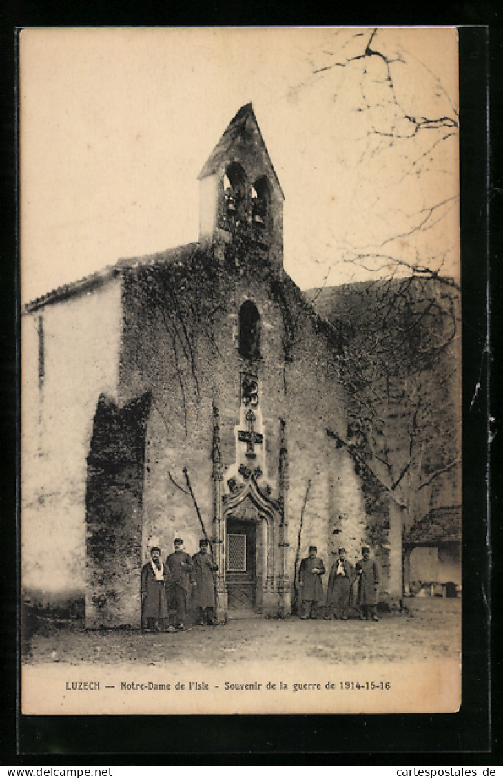 CPA Luzech, Notre-Dame De L`Isle  - Luzech