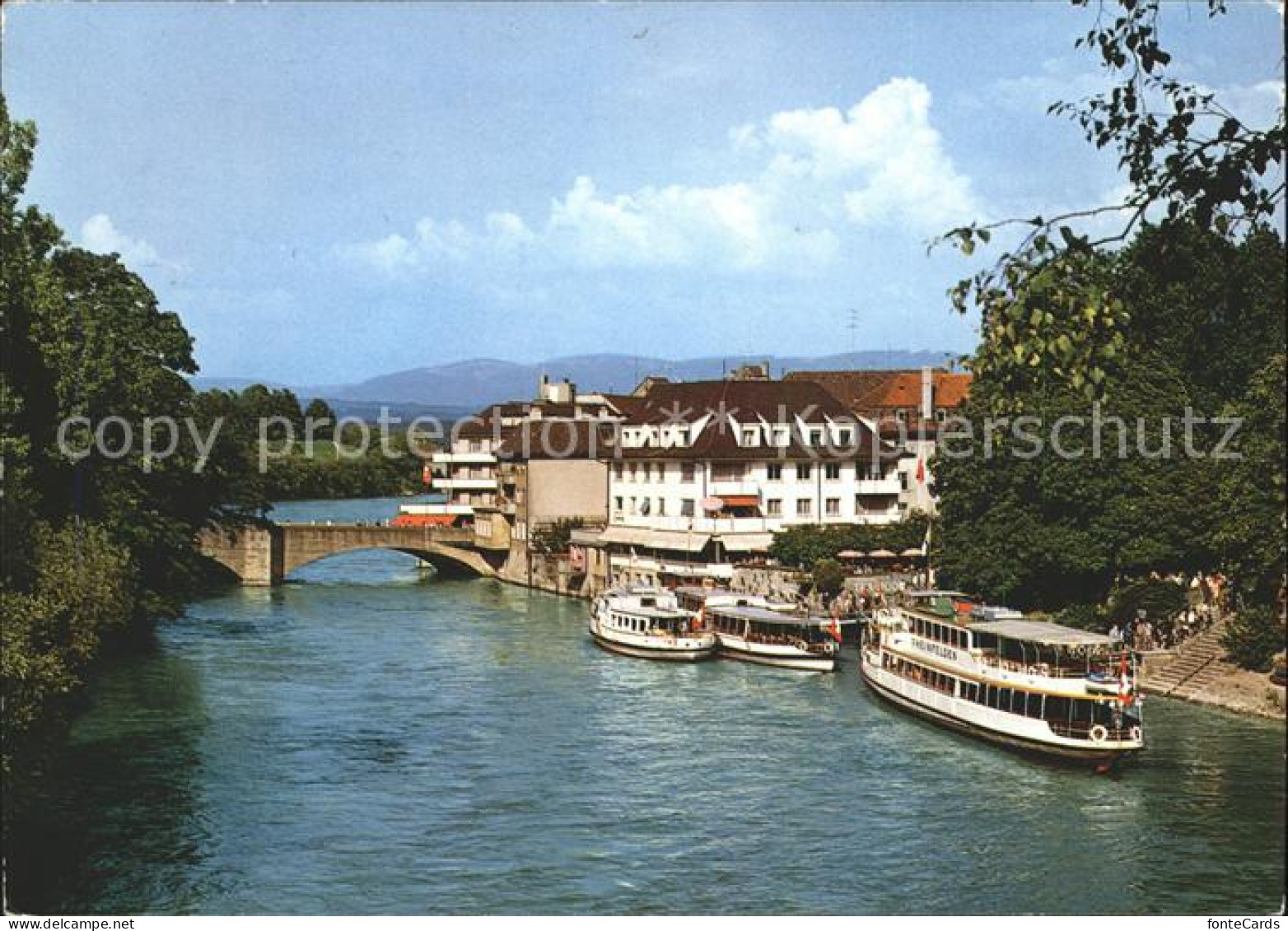 11713556 Rheinfelden AG Schiffl?nde Fahrgastschiffe Rheinfelden - Sonstige & Ohne Zuordnung