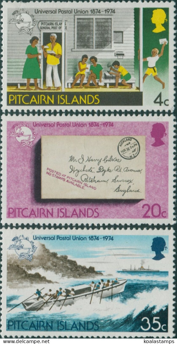 Pitcairn Islands 1974 SG152-154 UPU Set MNH - Pitcairn