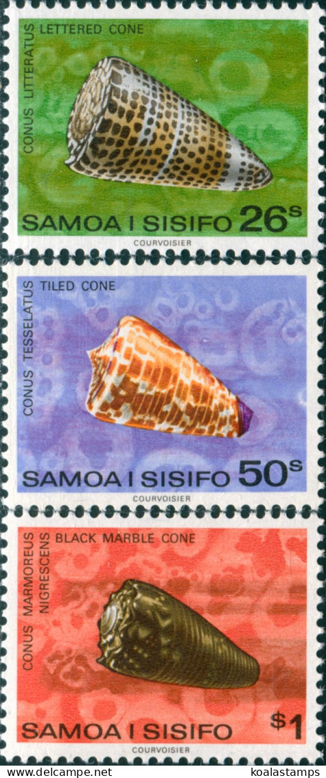 Samoa 1978 SG528-530 Shells MNH - Samoa (Staat)