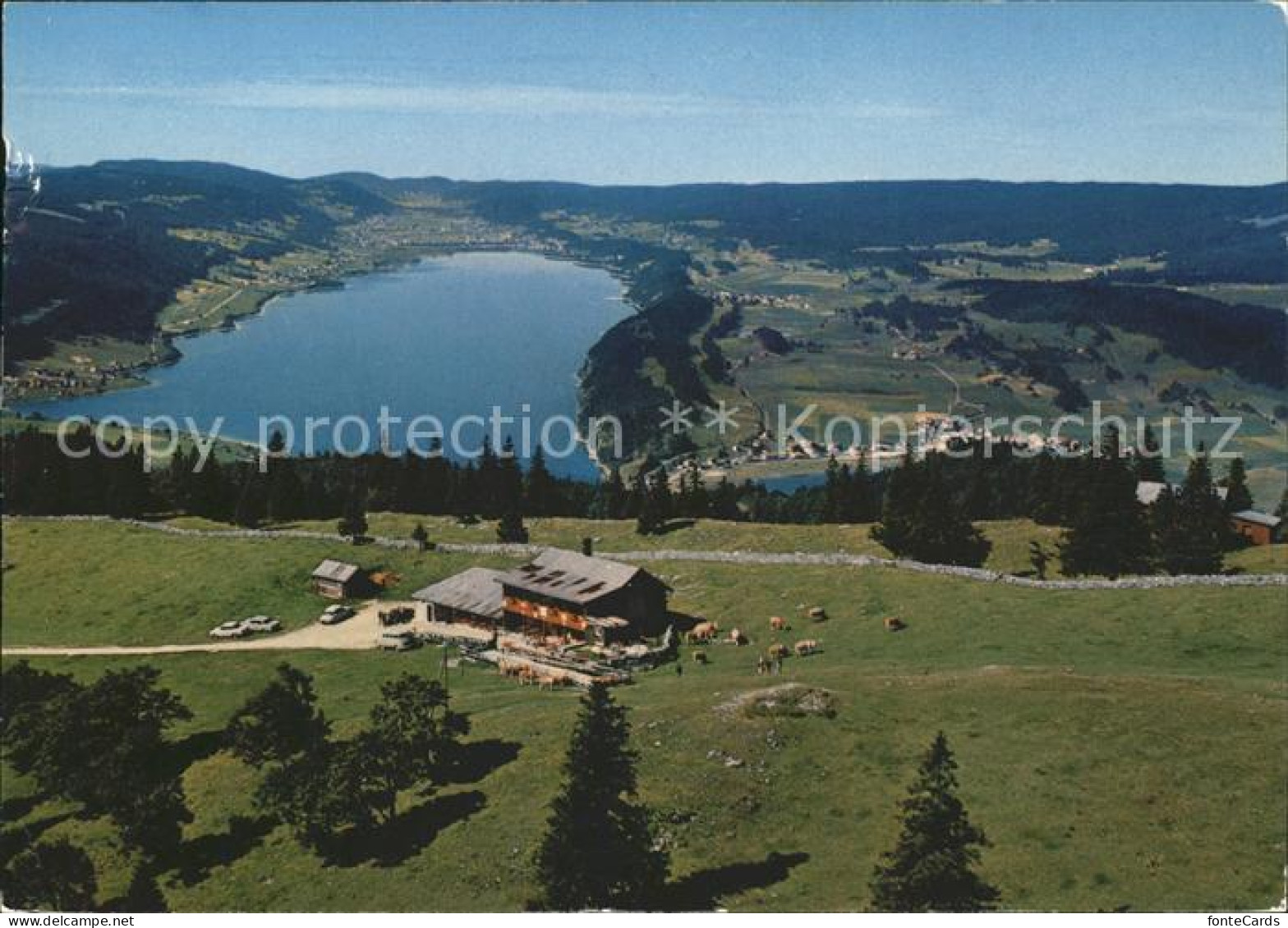 11713419 Vaulion Chalet Restaurant De La Dent De Vaulion Lacs De Joux Et Brenet  - Autres & Non Classés