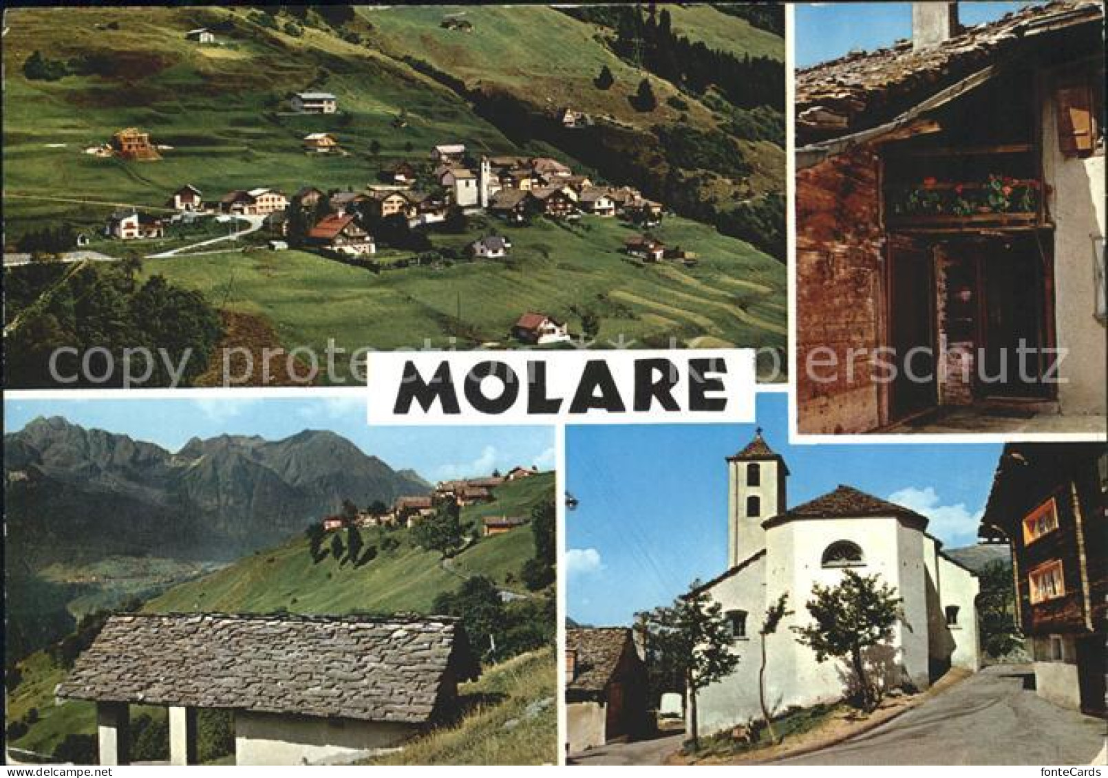 11713409 Molare Ortsblick Dorfpartien Kirche Molare - Other & Unclassified