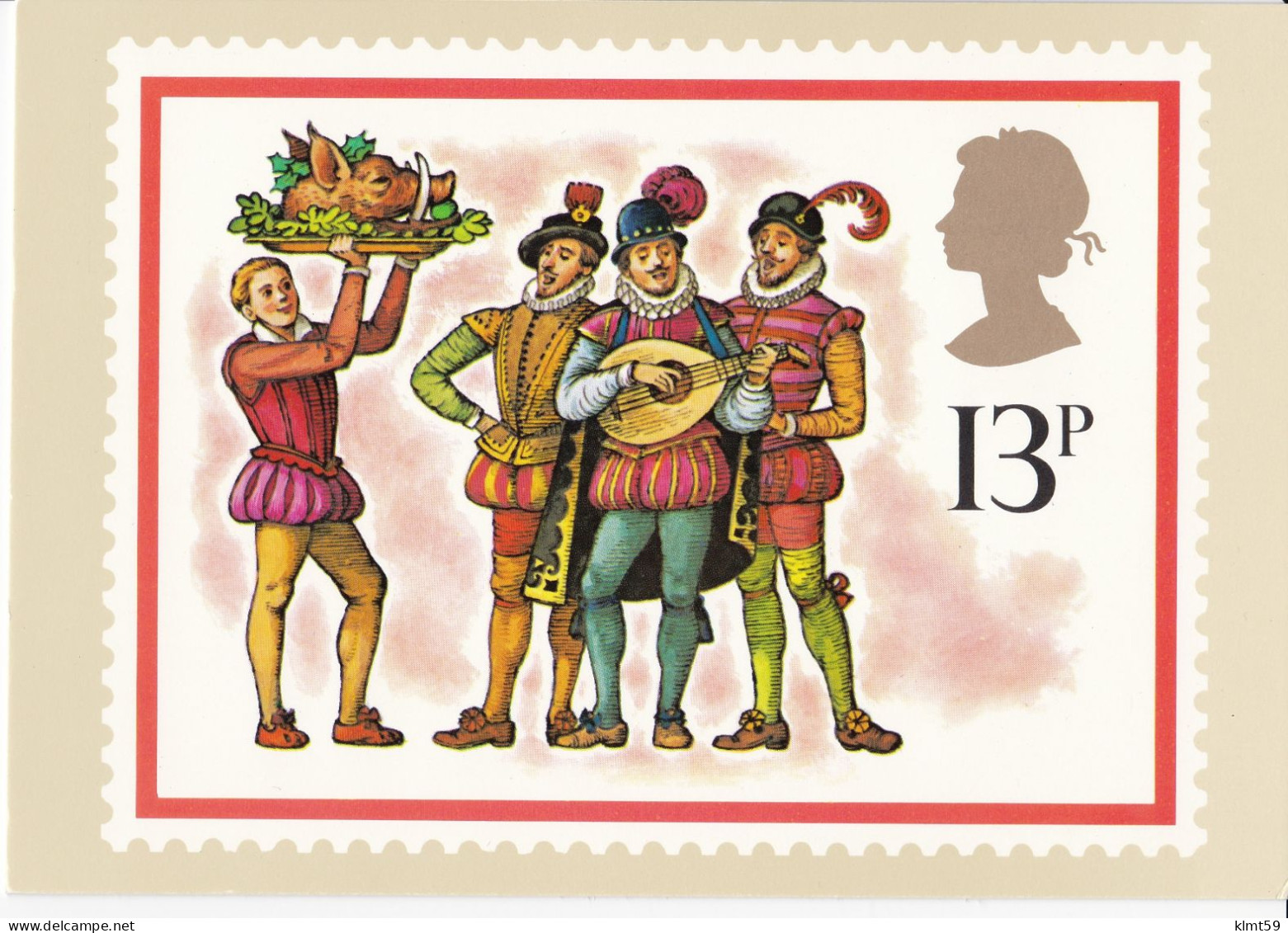 Christmas 1978 - Briefmarken (Abbildungen)