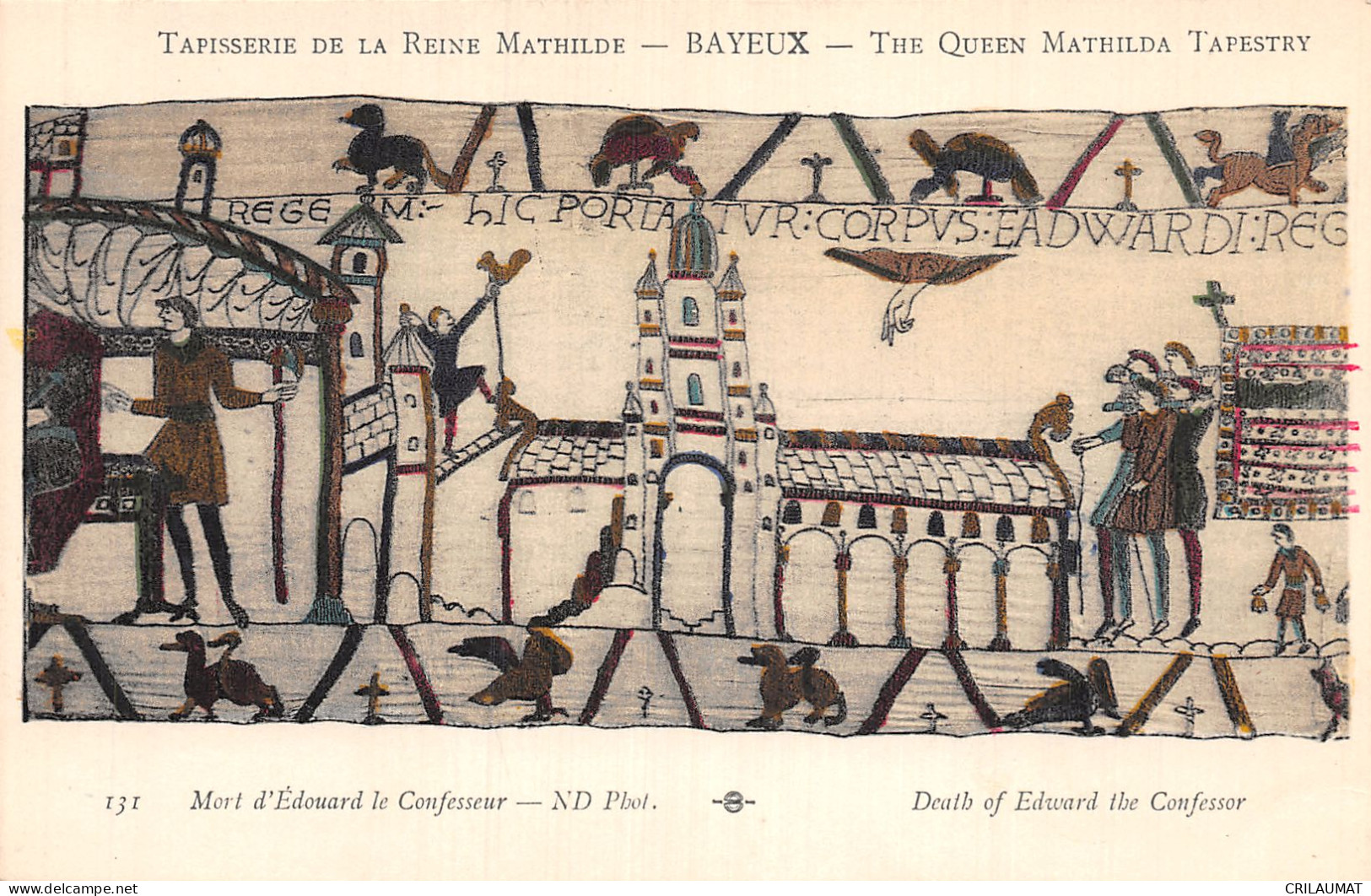 14-BAYEUX TAPISSERIE DE LA REINE MATHILDE-N°T5157-B/0367 - Bayeux