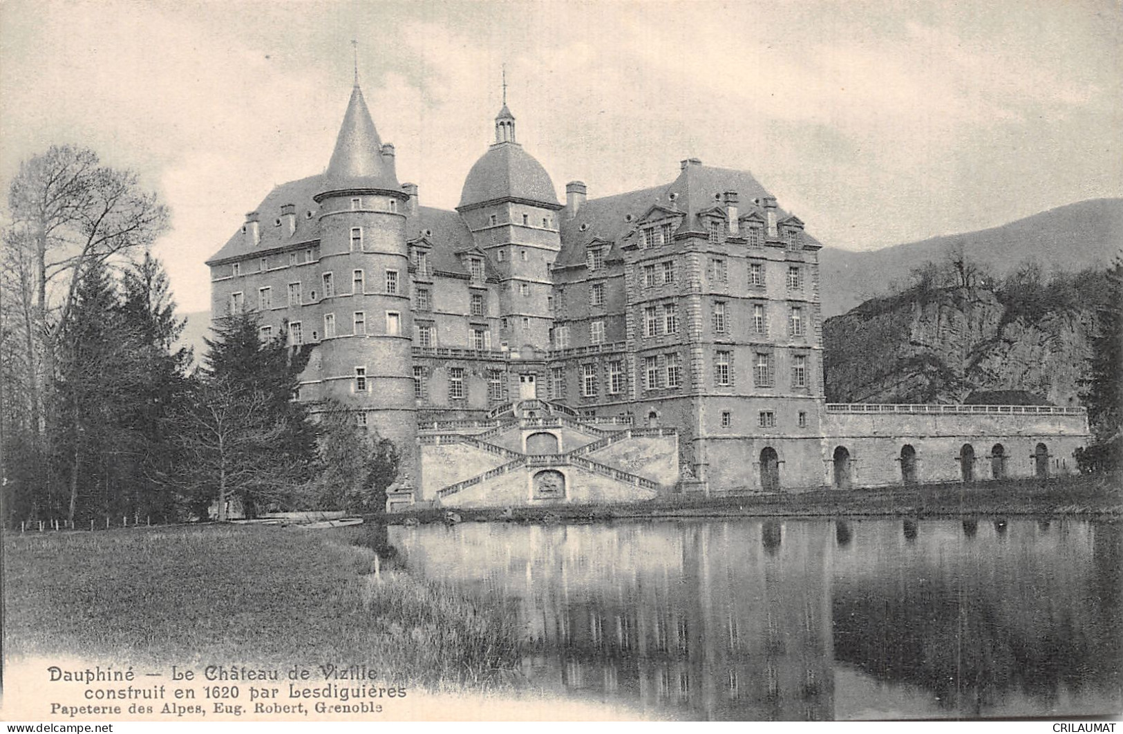 38-VIZILLE LE CHÂTEAU-N°T5157-B/0353 - Vizille