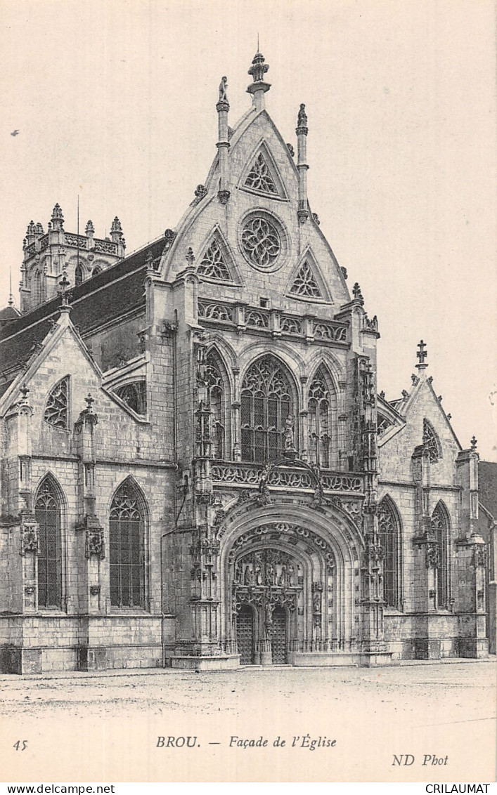 01-BOURG EGLISE DE BROU-N°T5157-B/0025 - Autres & Non Classés