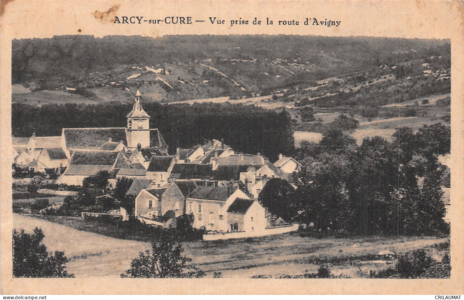 89-ARCY SUR CURE-N°T5157-A/0045 - Other & Unclassified