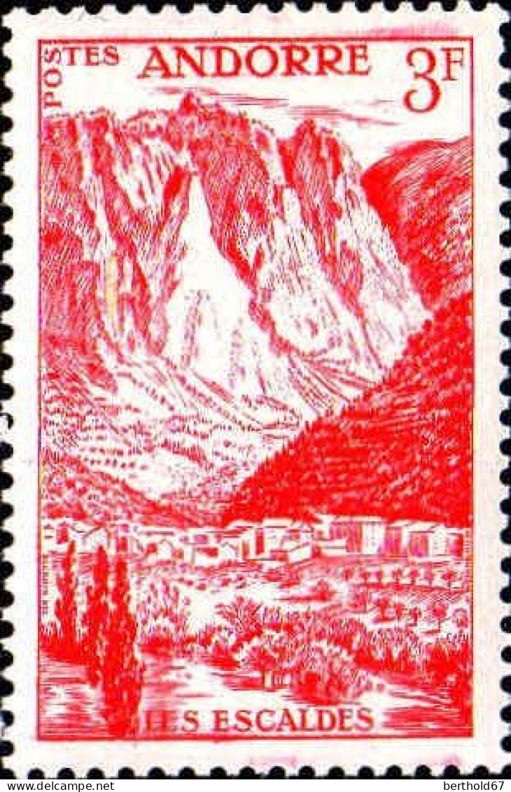 Andorre (F) Poste N** Yv:140 Mi:144 Les Escaldes - Unused Stamps