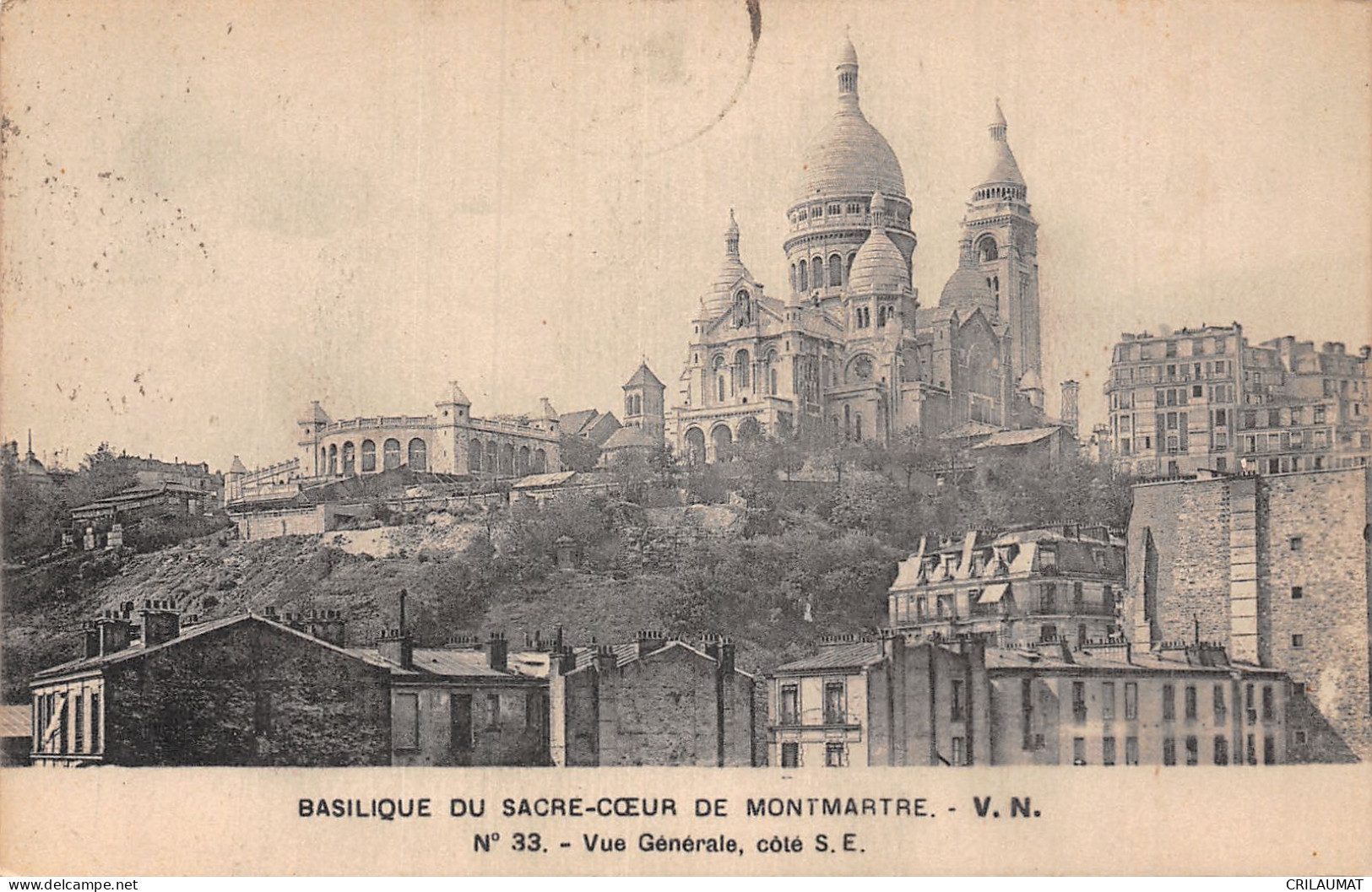 75-PARIS LE SACRE CŒUR-N°T5157-F/0017 - Sacré-Coeur