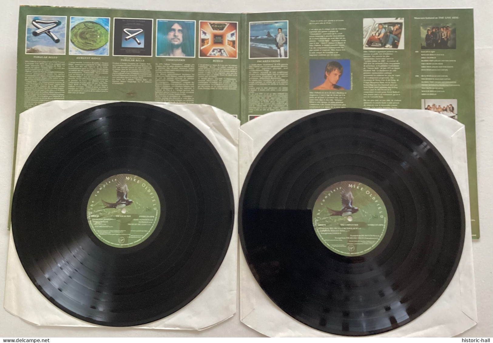MIKE OLDFIELD - The Complete - 2 LP - 1985 - French Press - Rock