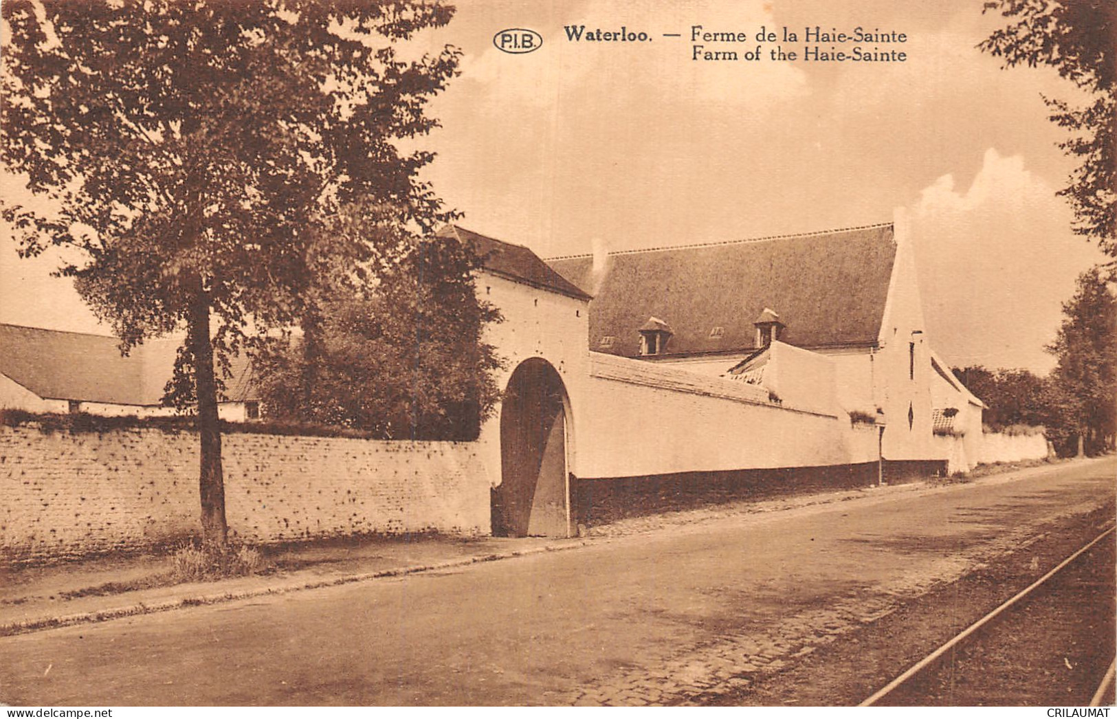 ET-Belgique WATERLOO FERME DE LA HAIE SAINTE-N°T5157-E/0165 - Andere & Zonder Classificatie