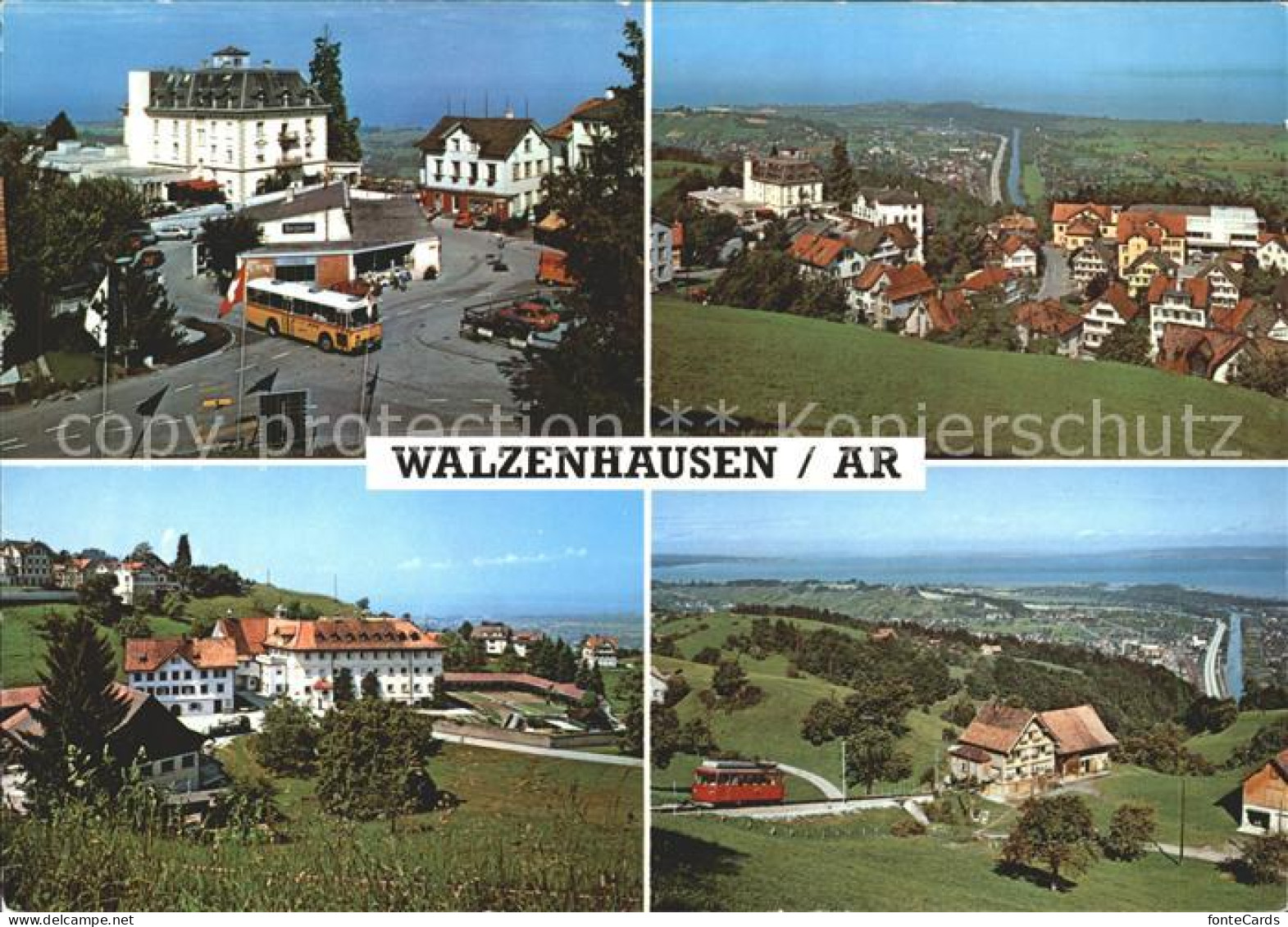 11713097 Walzenhausen AR Mit Rheineck Alten Rhein Und Bodensee Walzenhausen - Sonstige & Ohne Zuordnung