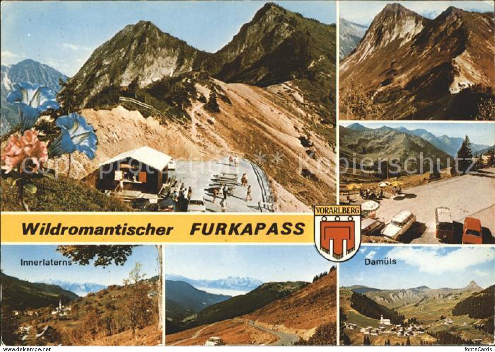 11713096 Furkapass Panorama Mit Innerlaterns Und Damuels Furka - Andere & Zonder Classificatie