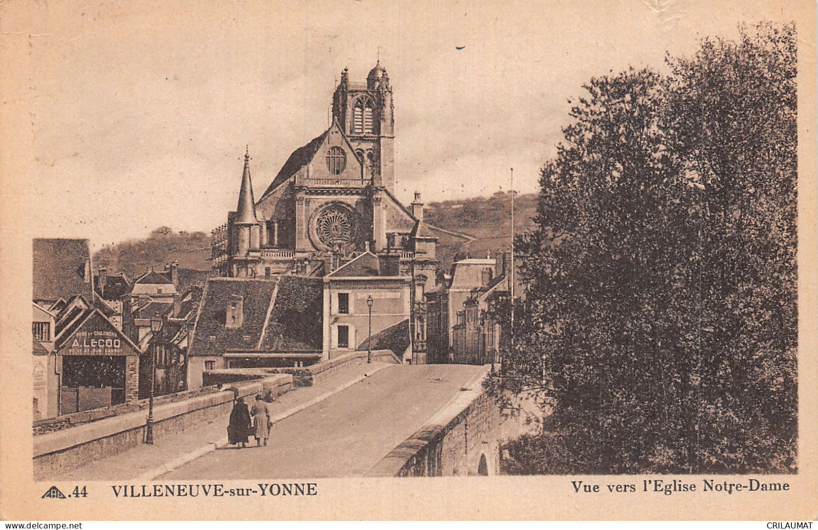 89-VILLENEUVE SUR YONNE-N°T5157-D/0273 - Villeneuve-sur-Yonne