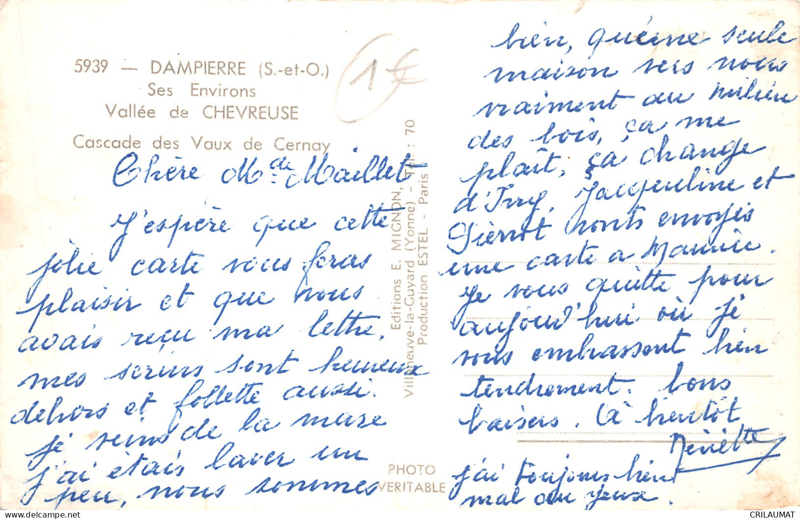 78-DAMPIERRE-N°T5157-D/0123 - Dampierre