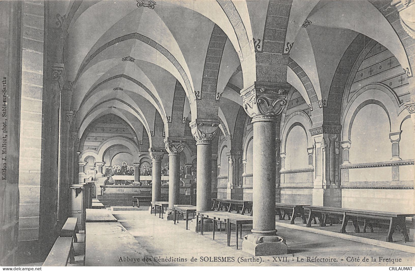 72-SOLESMES ABBAYE DES BENEDICTINS-N°T5157-C/0269 - Solesmes