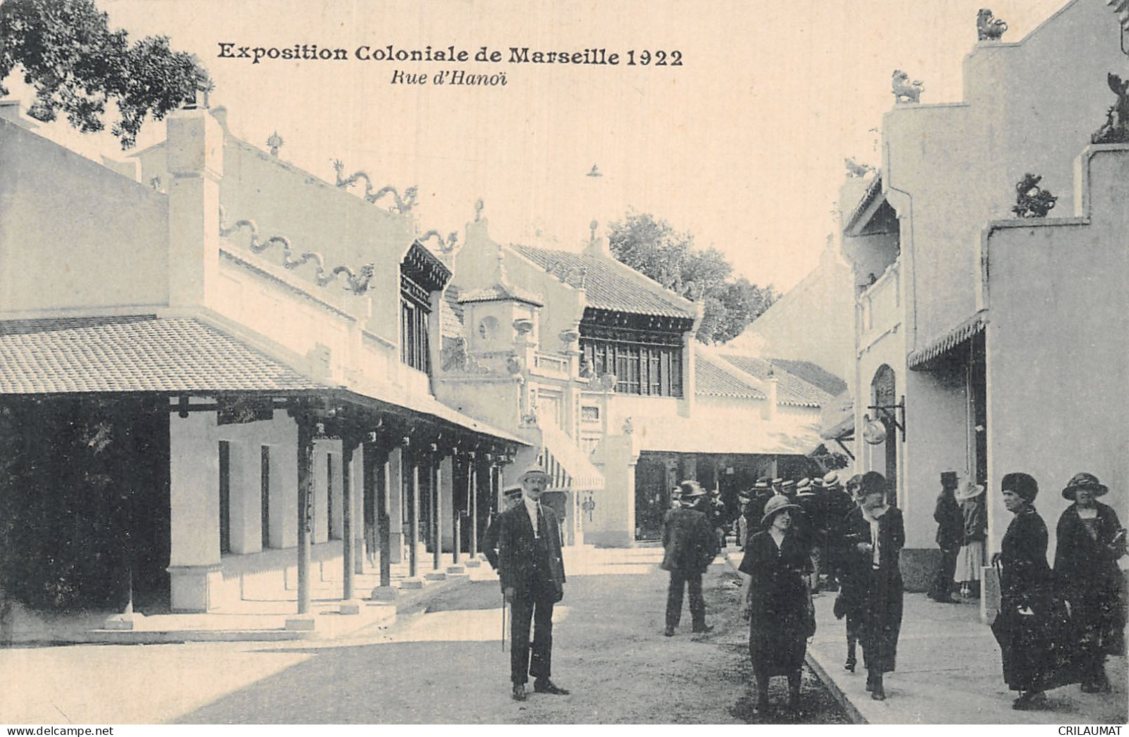 13-MARSEILLE EXPOSITION COLONIALE 1922 RUE D HANOI-N°T5157-H/0091 - Unclassified