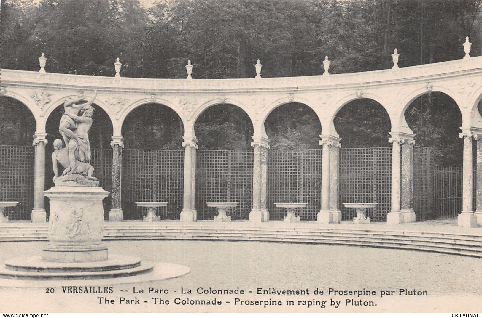 78-VERSAILLES LE PARC LA COLONNADE-N°T5157-G/0243 - Versailles (Château)
