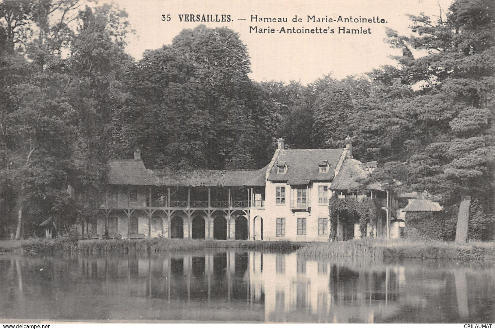 78-VERSAILLES HAMEAU DE MARIE ANTOINETTE-N°T5157-G/0239 - Versailles (Château)