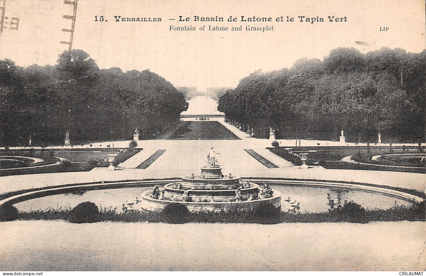 78-VERSAILLES LE BASSIN DE LATONE-N°T5157-G/0225 - Versailles (Château)