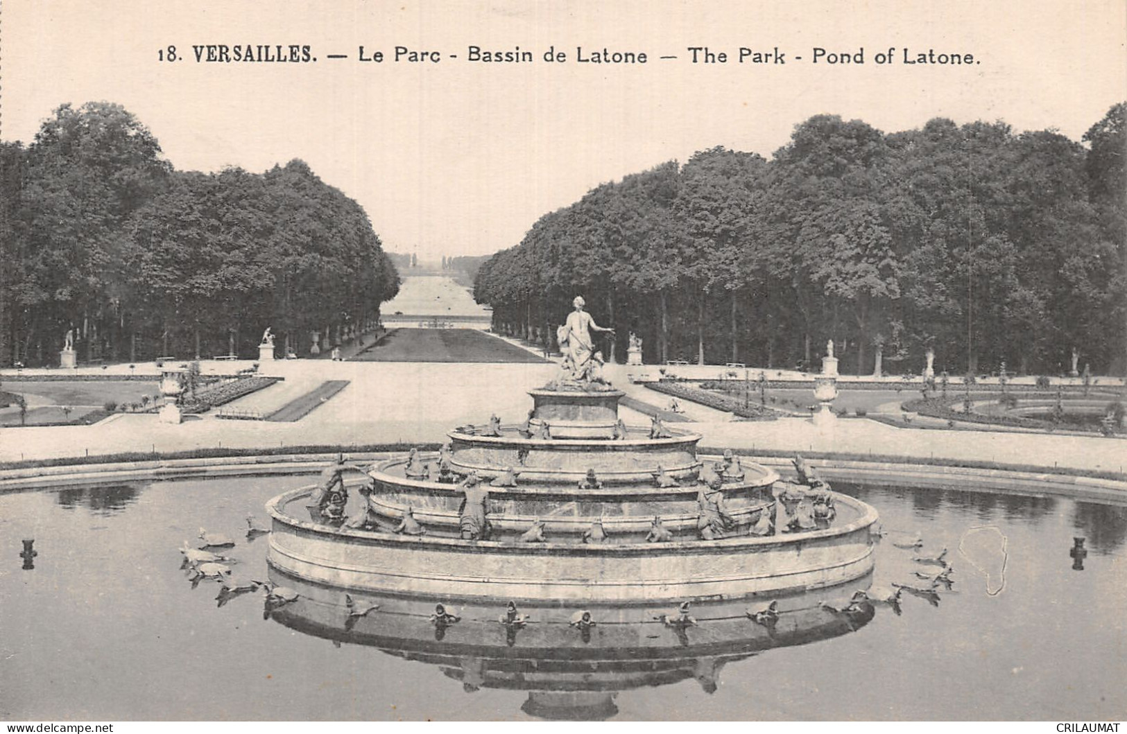 78-VERSAILLES BASSIN DE LATONE-N°T5157-G/0219 - Versailles (Château)