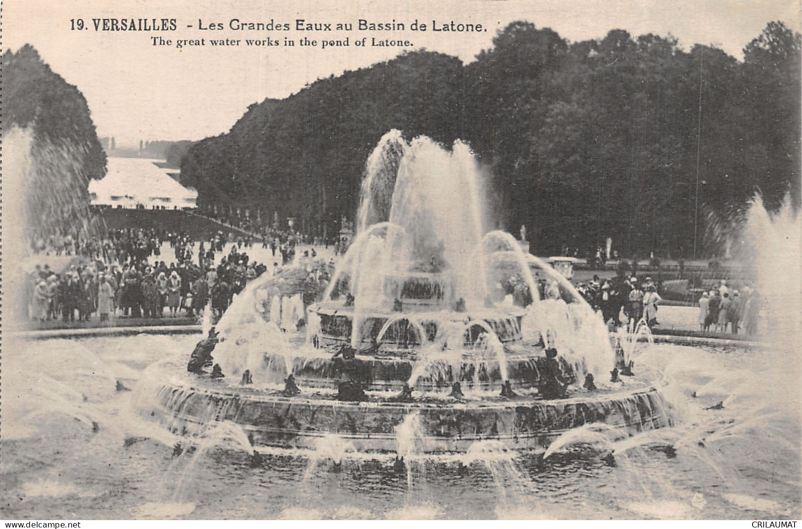 78-VERSAILLES BASSIN DE LATONE-N°T5157-G/0217 - Versailles (Château)