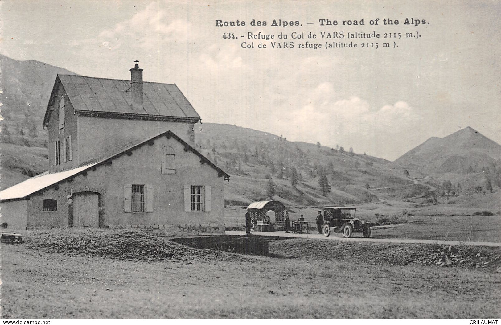 05-REFUGE DU COL DE VARS-N°T5157-F/0295 - Sonstige & Ohne Zuordnung