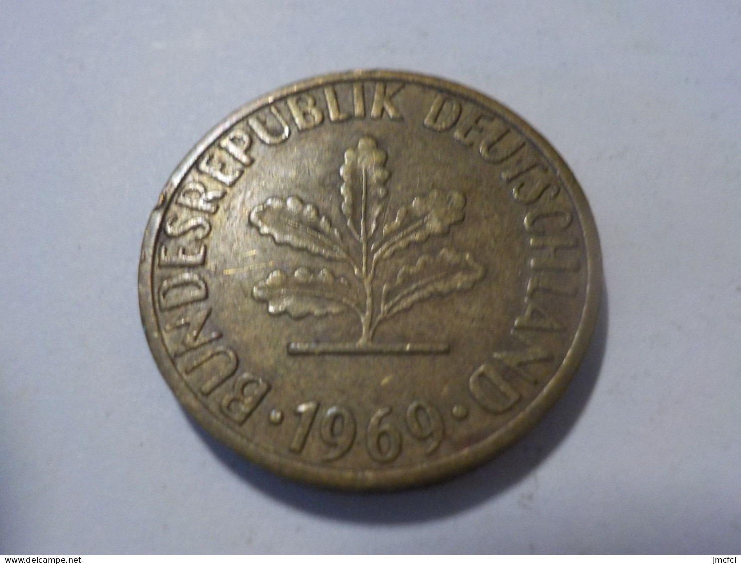 ALLEMAGNE   5 Pfennig  1969 - 5 Pfennig