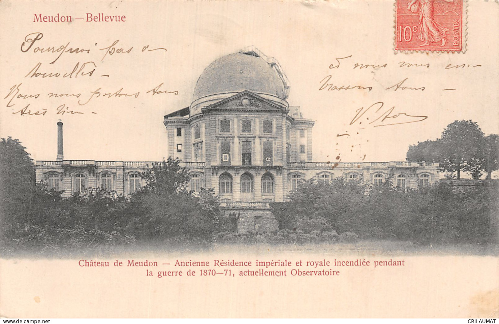 92-MEUDON BELLEVUE-N°T5158-B/0289 - Meudon