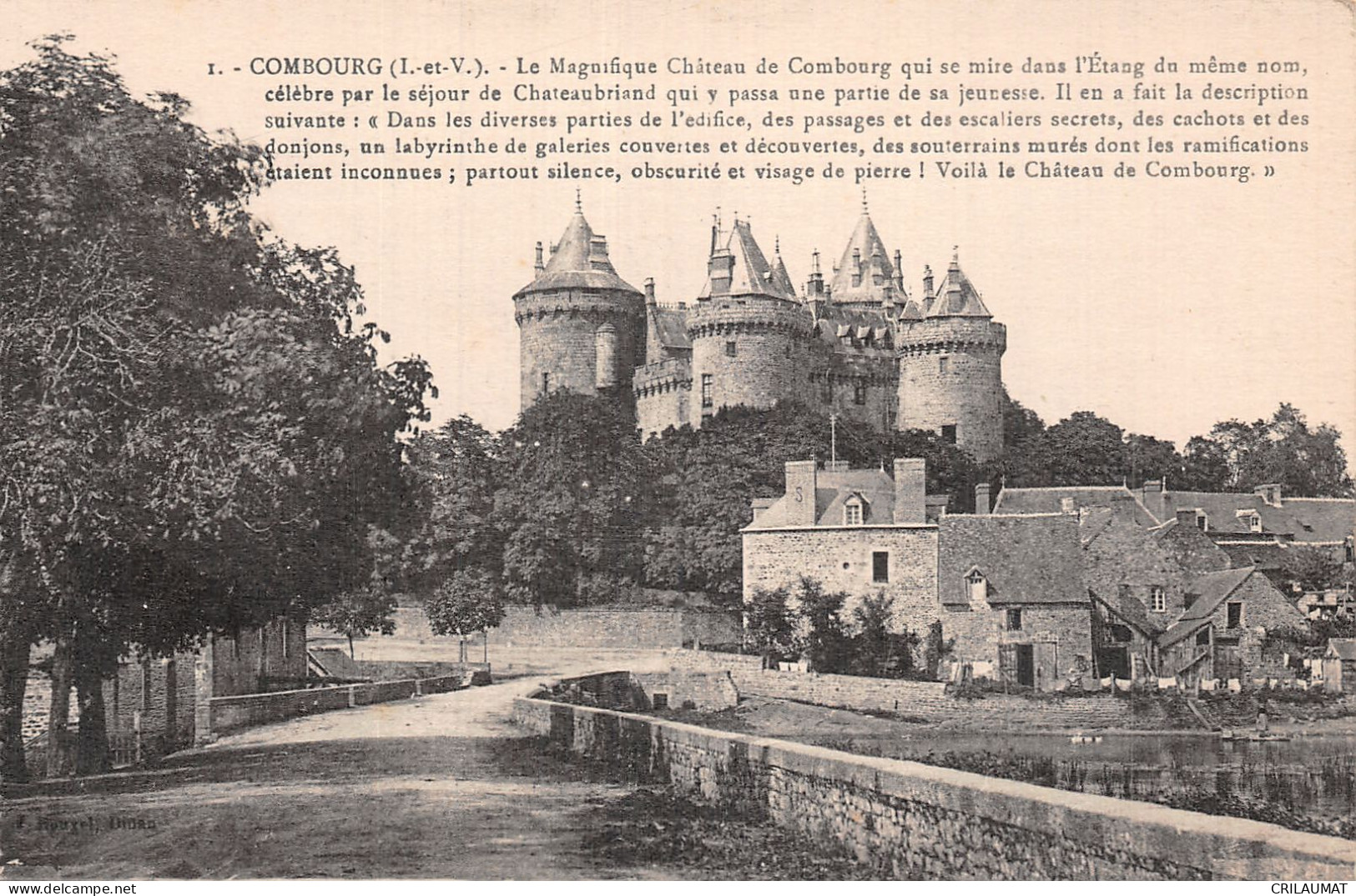 35-COMBOURG-N°T5158-B/0069 - Combourg
