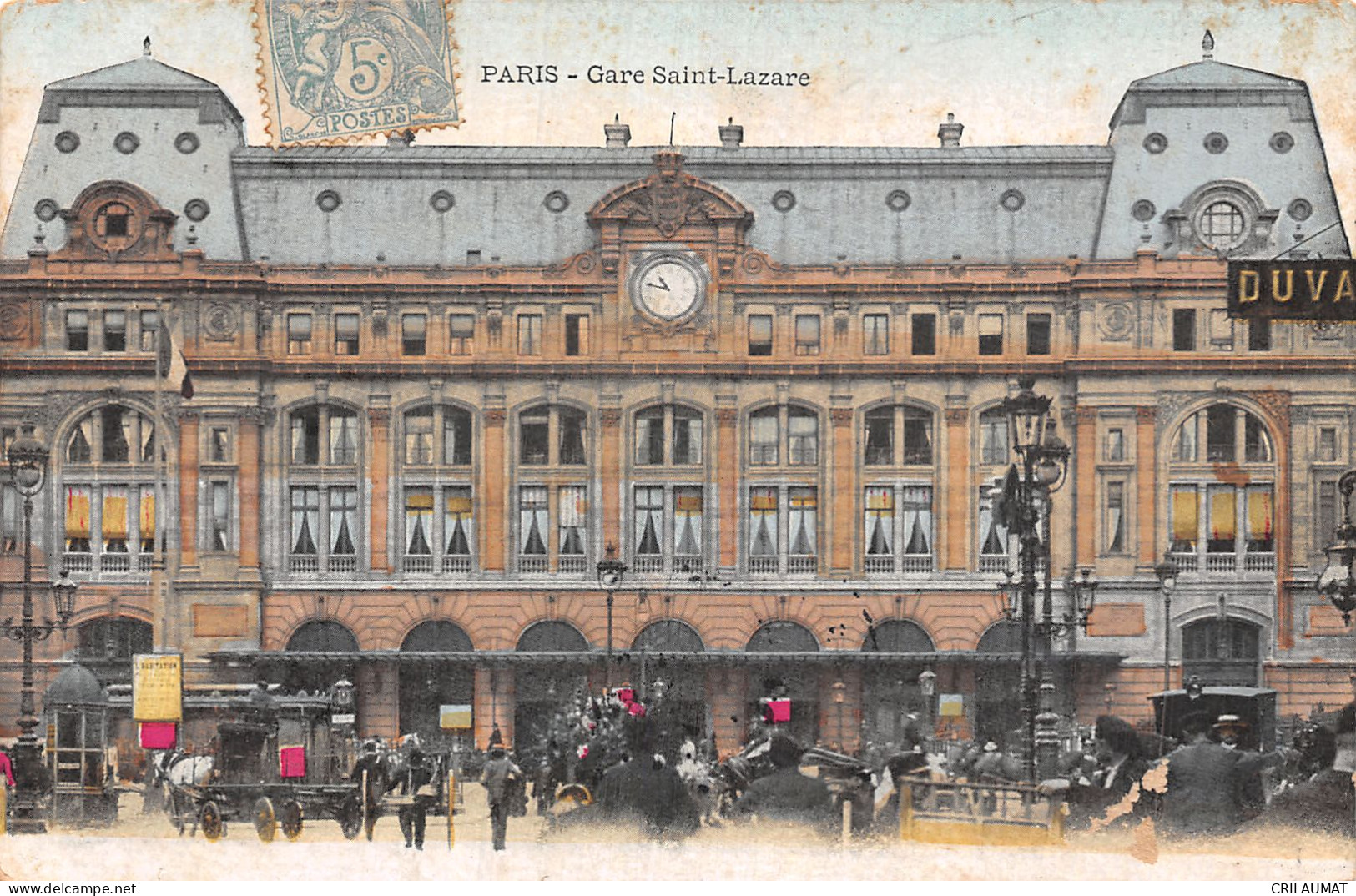 75-PARIS GARE SAINT LAZARE-N°T5158-A/0197 - Métro Parisien, Gares