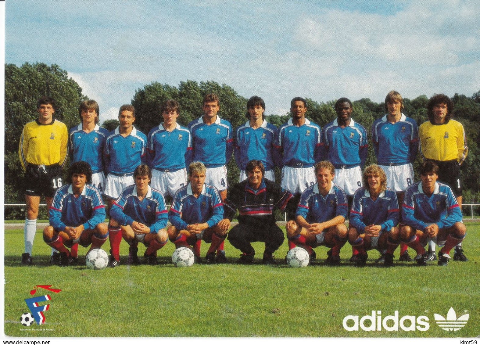 Equipe De France De Football Septembre 1987 - Fútbol