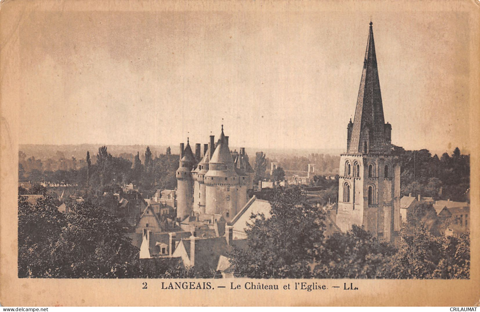 37-LANGEAIS-N°T5158-E/0171 - Langeais