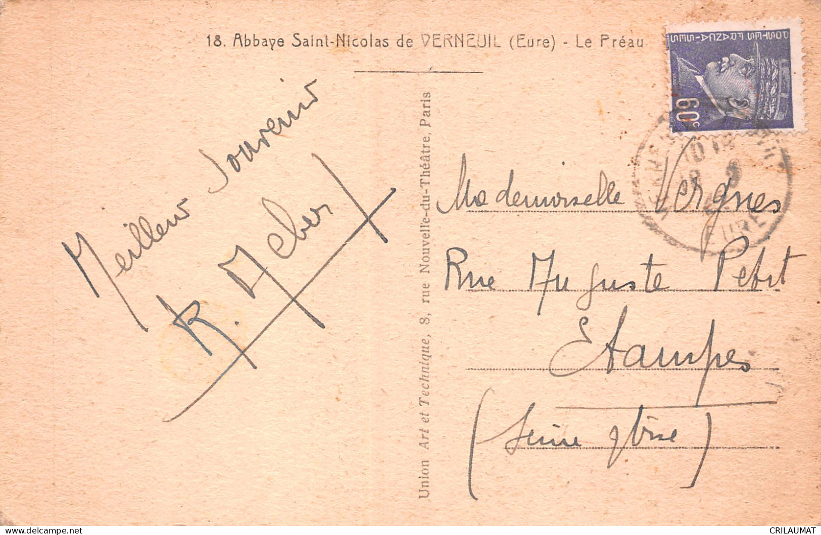 27-VERNEUIL-N°T5158-E/0117 - Verneuil-sur-Avre