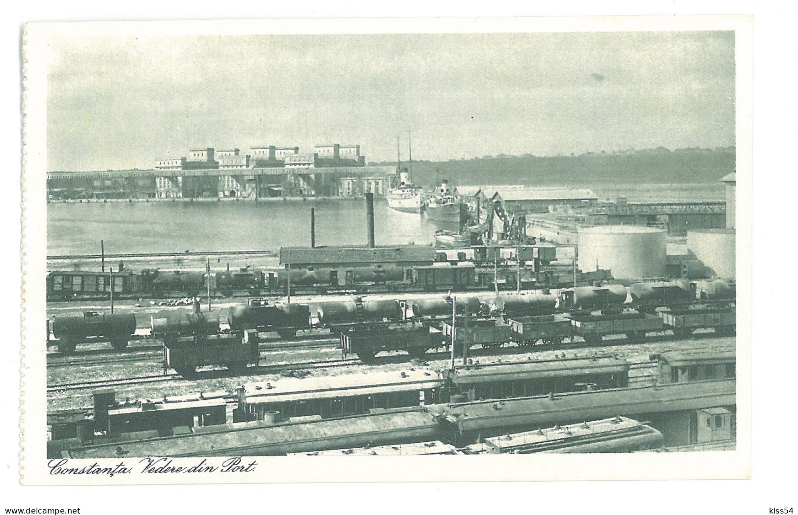 RO 91 - 19326 CONSTANTA, Silozurile, Ships, Train, Romania - Old Postcard - Unused - Roumanie